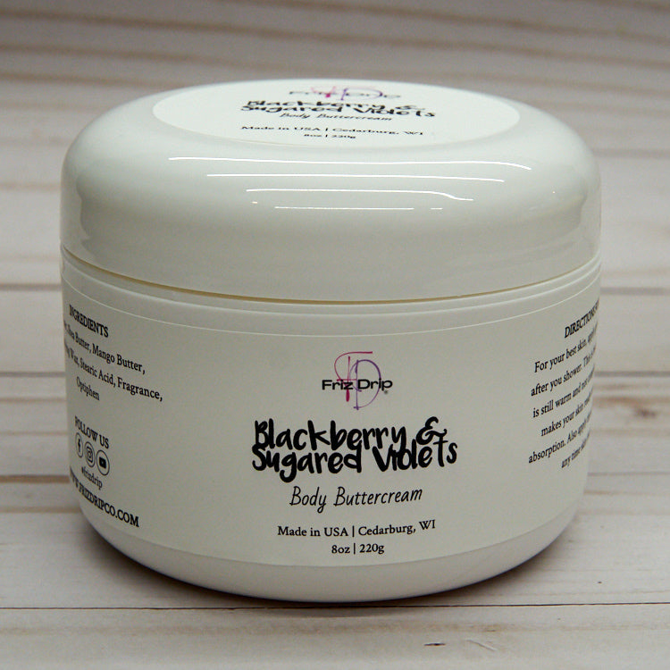 Blackberry & Sugared Violets Body Cream-2
