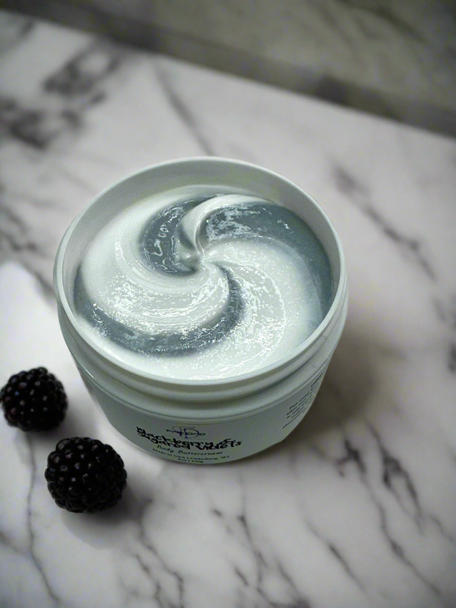 Blackberry & Sugared Violets Body Cream-0